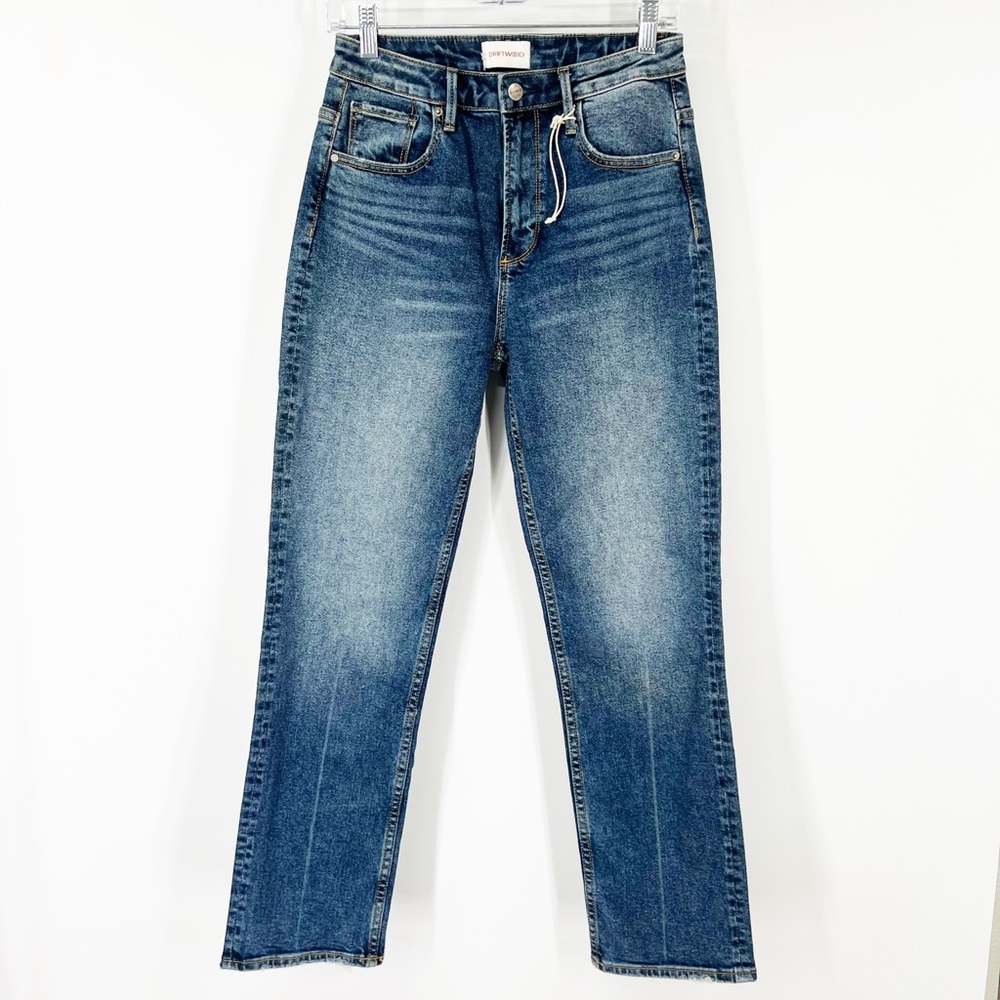 Driftwood Stella High Rise Straight Leg Jeans NWOT